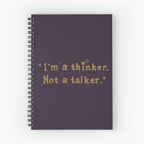 Item preview, I'm a thinker Not a talker designed and sold by Nuqta.