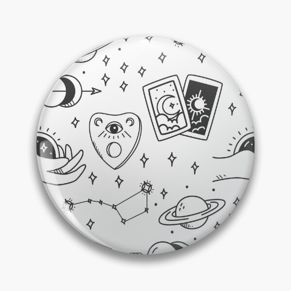 Item preview, Hand Drawn Mystic Astronomy Seamless Pattern designed and sold by Peekonet.