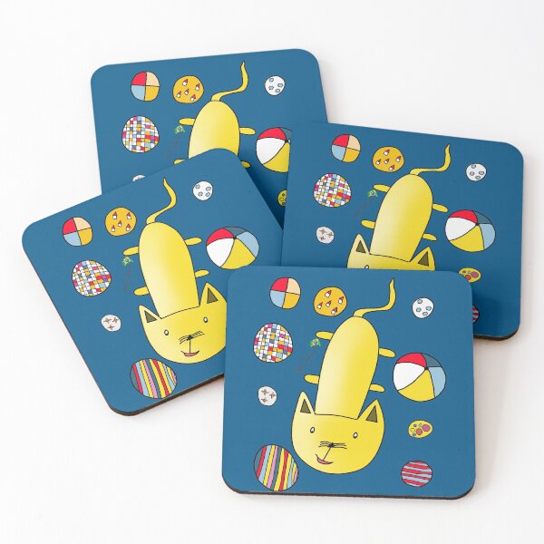 Item preview, Yellow Cat - Art School designed and sold by veronicajorge.