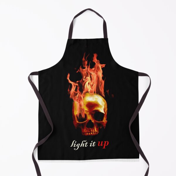 Item preview, Burning skull with a simple qoute designed and sold by KheinJohn.