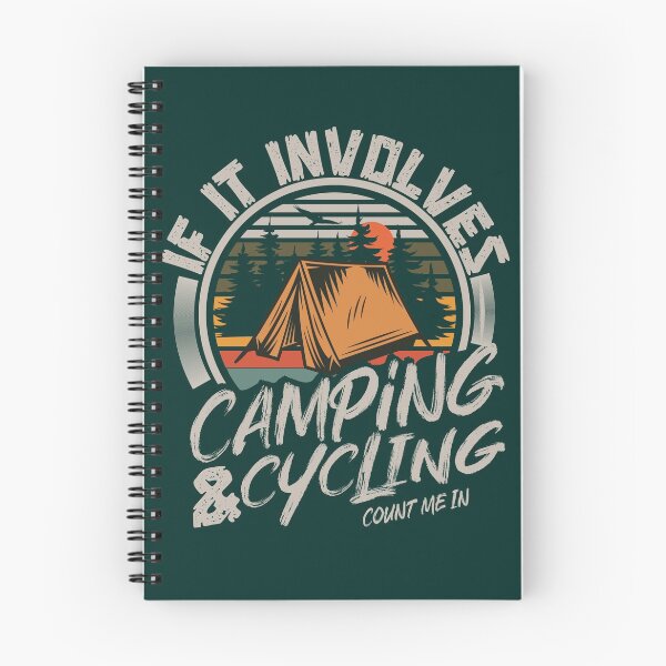 Item preview, If It Involves Camping And Cycling Count Me In | Creative camping  designed and sold by YAHIA-14.