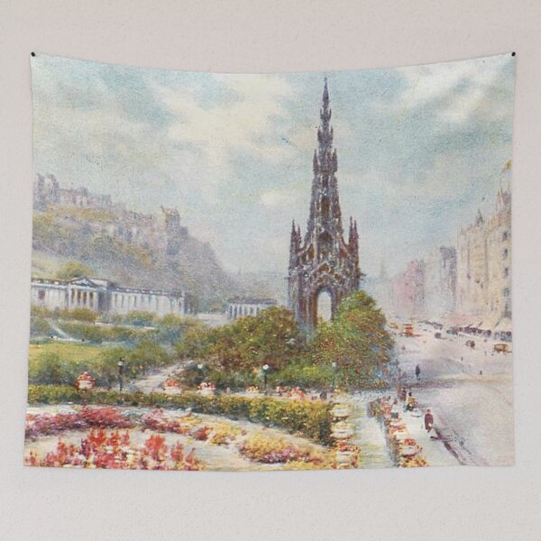 Item preview, Vintage Illustration of Princes Street, Edinburgh designed and sold by yourscotland.