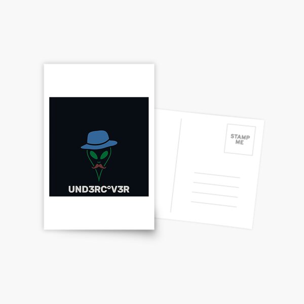 Undercover Postkarte