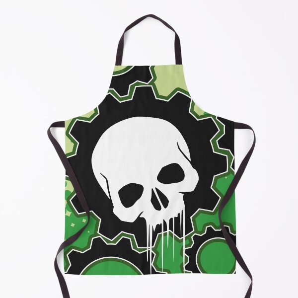 Item preview, A Clockwork Skull in Green designed and sold by iscaStudioArt.