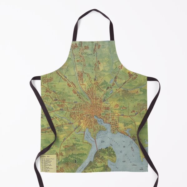 Item preview, Old Baltimore MD Railway Map (1910) Vintage Charm City Maryland Transit Atlas designed and sold by BravuraMedia.