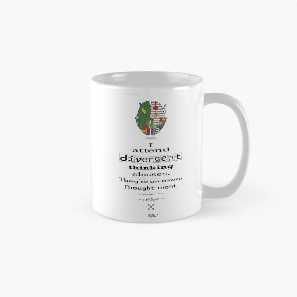 Item preview, Divergent thinking, on the brain... designed and sold by aob-designed.