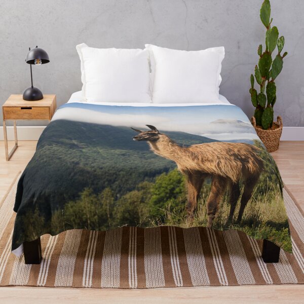 Item preview, Llama in Mountain Landscape designed and sold by Nicklas81.