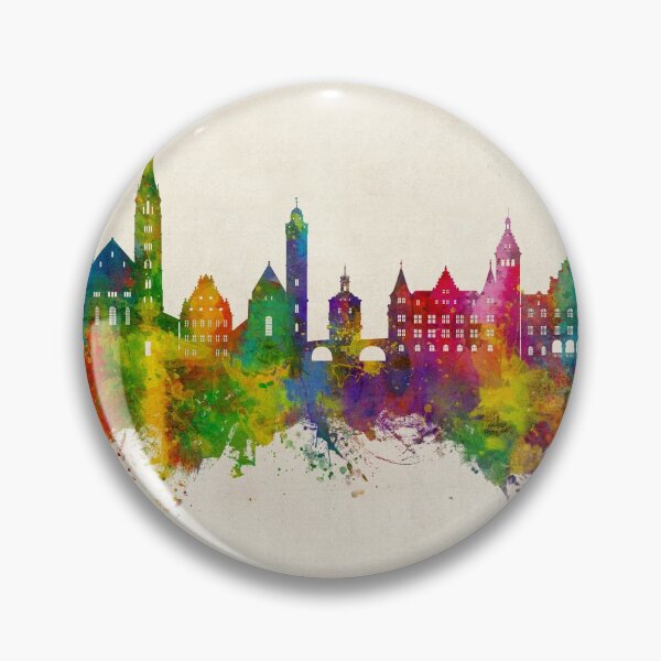 Item preview, Bamberg Germany Skyline designed and sold by ArtPrints.