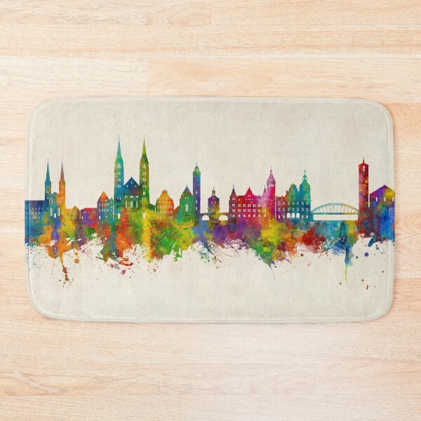 Item preview, Bamberg Germany Skyline designed and sold by ArtPrints.