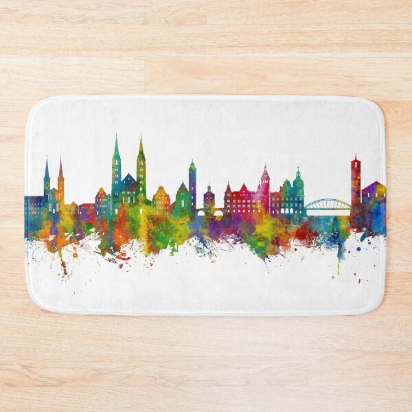 Item preview, Bamberg Germany Skyline designed and sold by ArtPrints.