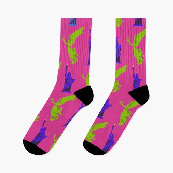 Item preview, Liberty and Independence - Two Nations - Green, blue and pink designed and sold by MexaPrint.