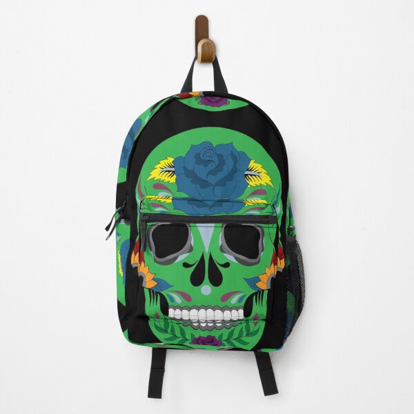Item preview, Calavera de azúcar verde designed and sold by WorkingWhatnot.