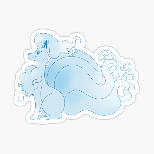 Alola Ninetales Sticker