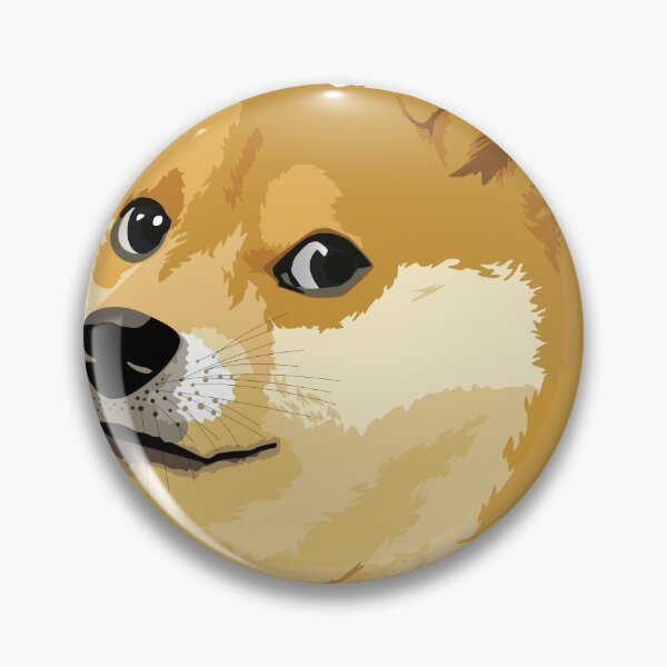 Item preview, Dogecoin To The Moon HODL ON ,we're going to the moon loser cryptocurrency Sticker designed and sold by 77ART.