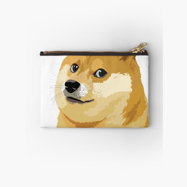 Item preview, Dogecoin To The Moon HODL ON ,we're going to the moon loser cryptocurrency Sticker designed and sold by 77ART.