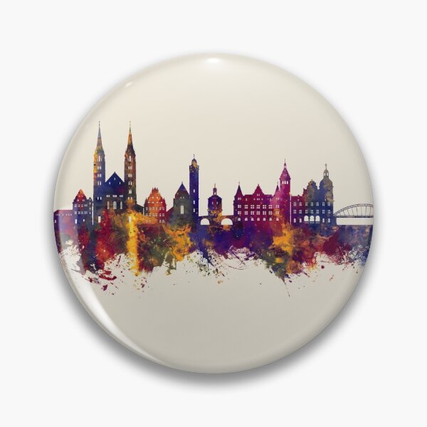 Item preview, Bamberg Germany Skyline designed and sold by ArtPrints.