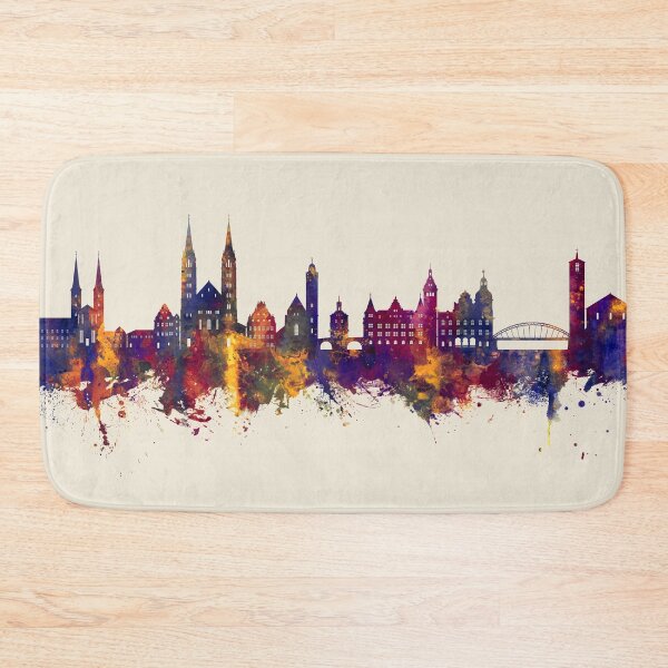 Item preview, Bamberg Germany Skyline designed and sold by ArtPrints.