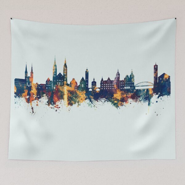 Item preview, Bamberg Germany Skyline designed and sold by ArtPrints.