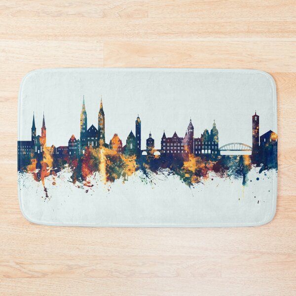 Item preview, Bamberg Germany Skyline designed and sold by ArtPrints.