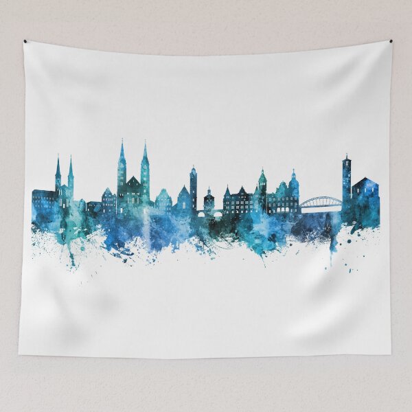Item preview, Bamberg Germany Skyline designed and sold by ArtPrints.