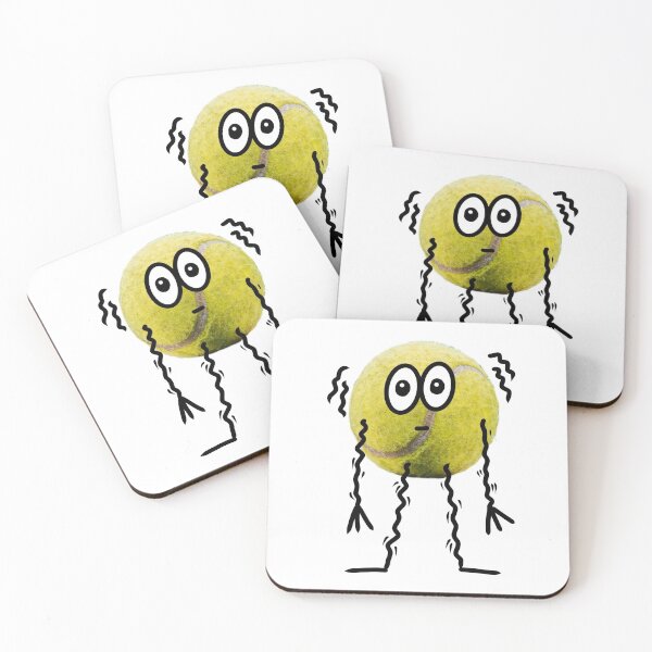 Item preview, What Are You Gonna do with that Racket?, Tennis Ball Photo Graphic Design, Funny Illustration  designed and sold by cherdoodles.