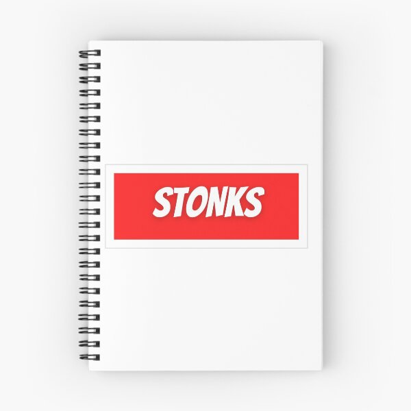 Item preview, Stonks - caja roja designed and sold by WallStreet Arts.
