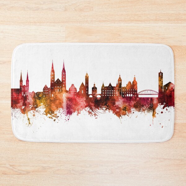 Item preview, Bamberg Germany Skyline designed and sold by ArtPrints.