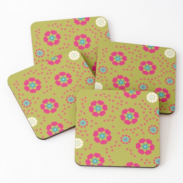 Item preview, Modern Flower Pattern Artwork 07 Color 05 designed and sold by Stefanie Boike.