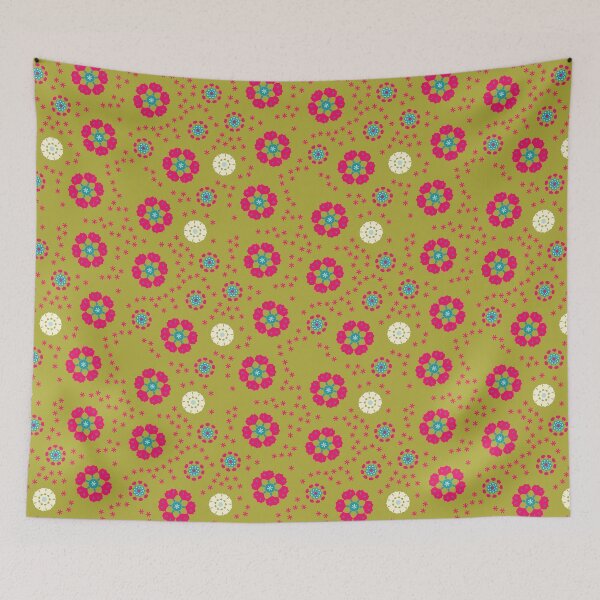 Item preview, Modern Flower Pattern Artwork 07 Color 05 designed and sold by Stefanie Boike.
