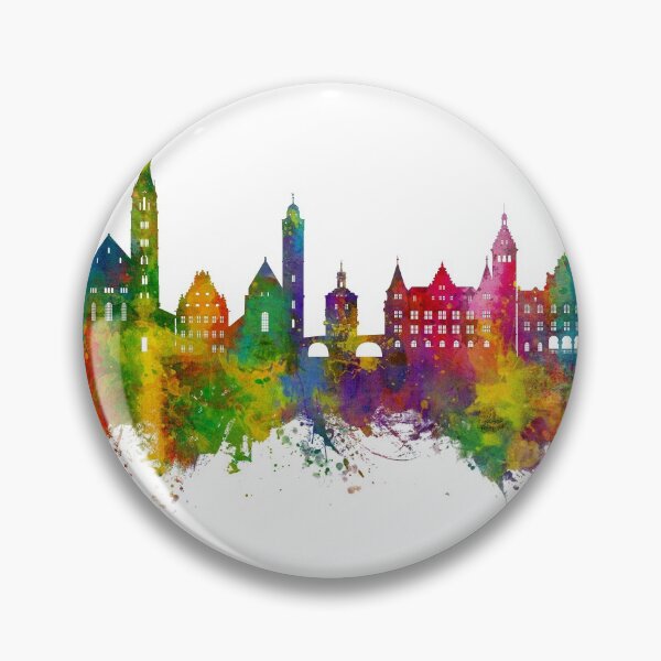 Item preview, Bamberg Germany Skyline designed and sold by ArtPrints.