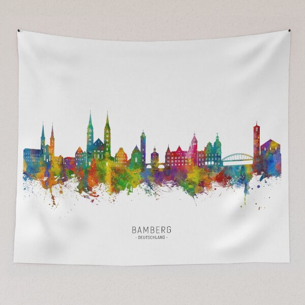 Item preview, Bamberg Germany Skyline designed and sold by ArtPrints.
