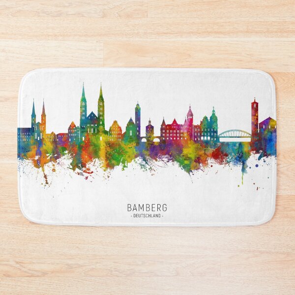 Item preview, Bamberg Germany Skyline designed and sold by ArtPrints.
