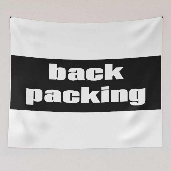 Item preview, Backpacking designed and sold by GoodVibesWX9.