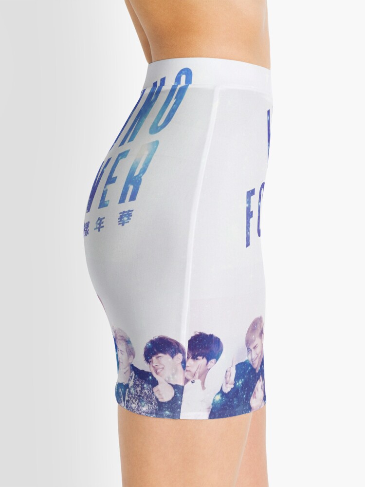 BTS Blue Galaxy Edit | Mini Skirt