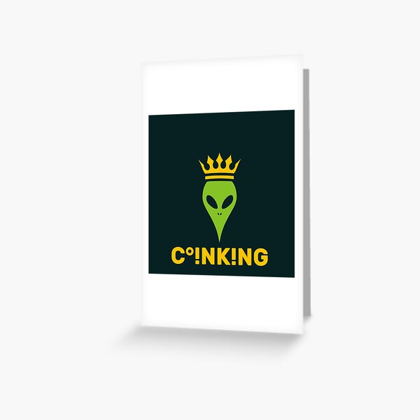 Coin King Grußkarte