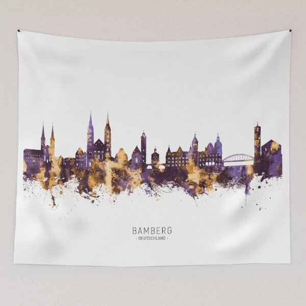 Item preview, Bamberg Germany Skyline designed and sold by ArtPrints.