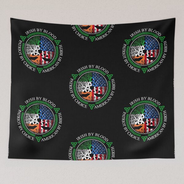 Item preview, Irish By Blood Patriot By Choice American by Birth  designed and sold by Jackchann.
