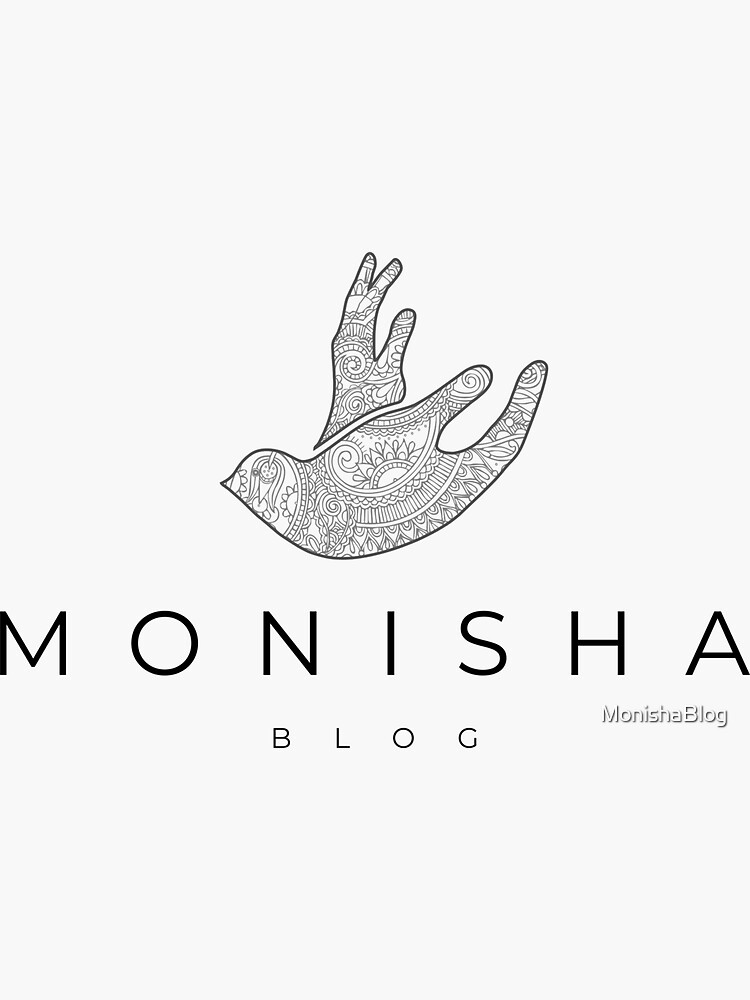 Thumbnail 3 of 3, Sticker, monishablog designed and sold by MonishaBlog.