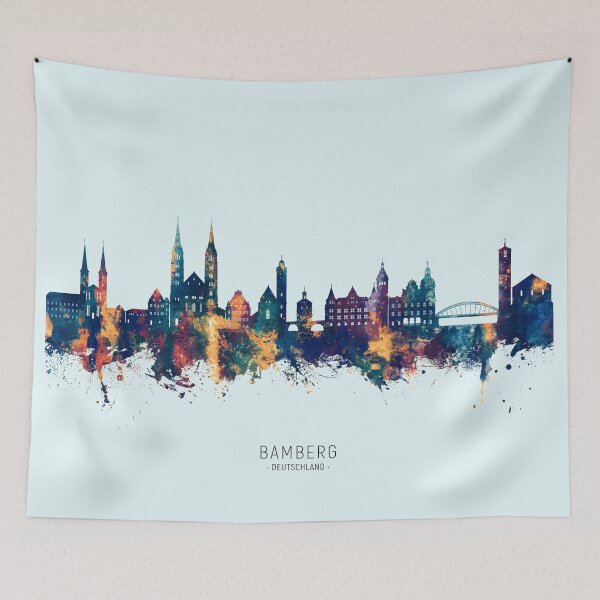 Item preview, Bamberg Germany Skyline designed and sold by ArtPrints.