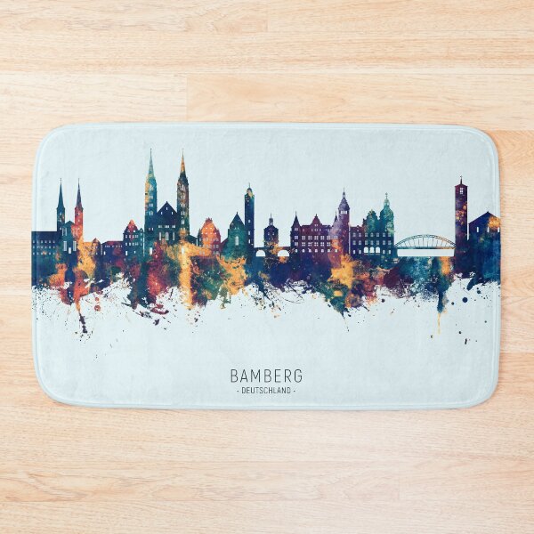 Item preview, Bamberg Germany Skyline designed and sold by ArtPrints.