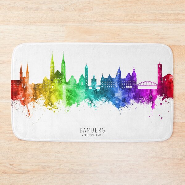 Item preview, Bamberg Germany Skyline designed and sold by ArtPrints.
