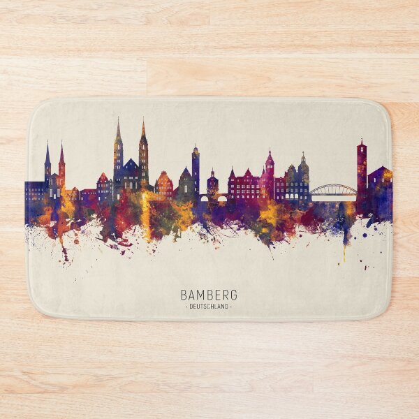 Item preview, Bamberg Germany Skyline designed and sold by ArtPrints.