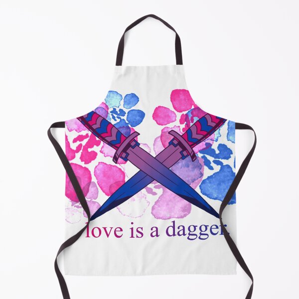 Item preview, Love is a dagger bi flag Loki  designed and sold by Sodamenace.