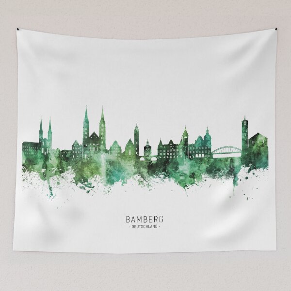 Item preview, Bamberg Germany Skyline designed and sold by ArtPrints.