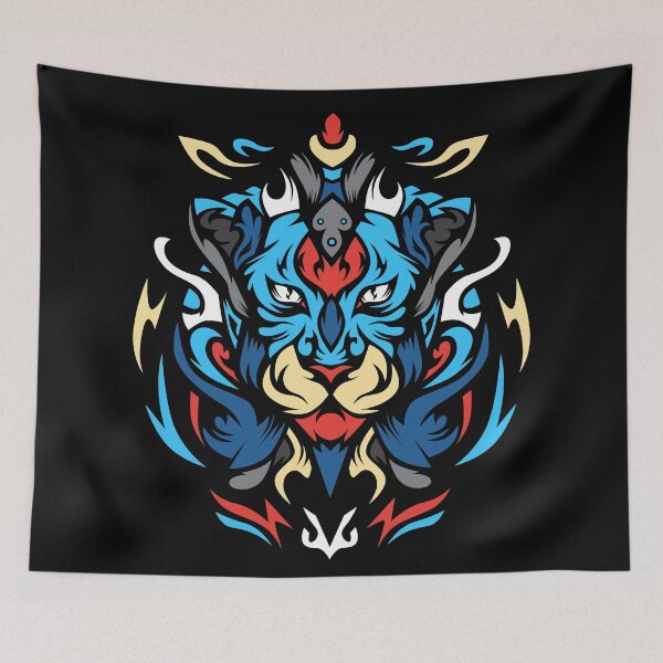 Item preview, Tiger Biru designed and sold by kalud-zoldyck.