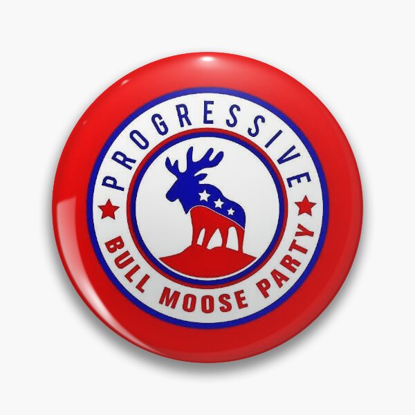 Item preview, Bull Moose Logo designed and sold by BullMooseMemes.