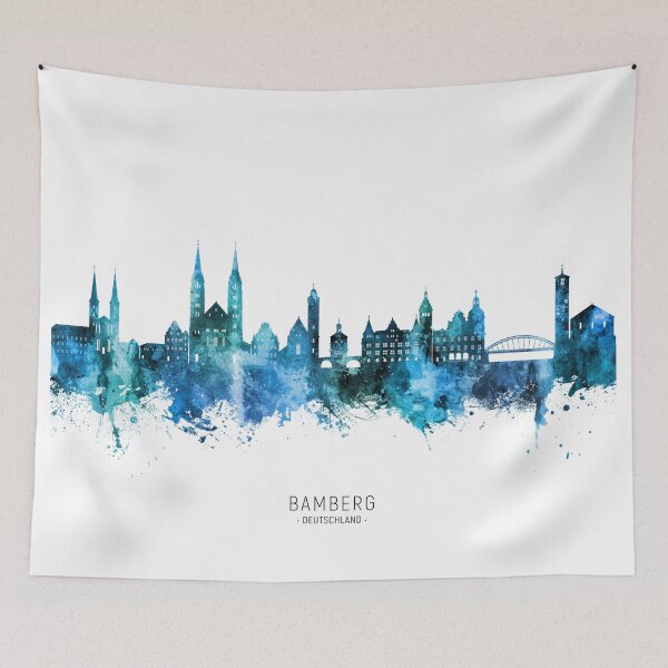 Item preview, Bamberg Germany Skyline designed and sold by ArtPrints.