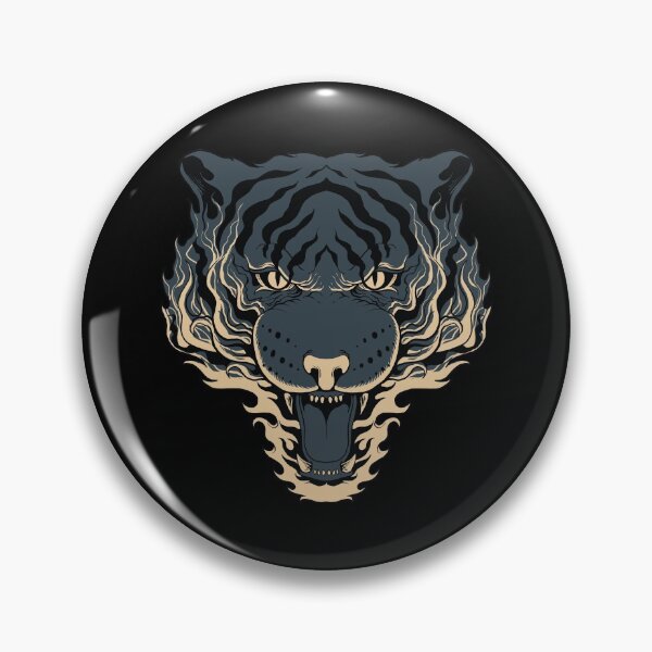 Item preview, Tiger on Fire designed and sold by kalud-zoldyck.