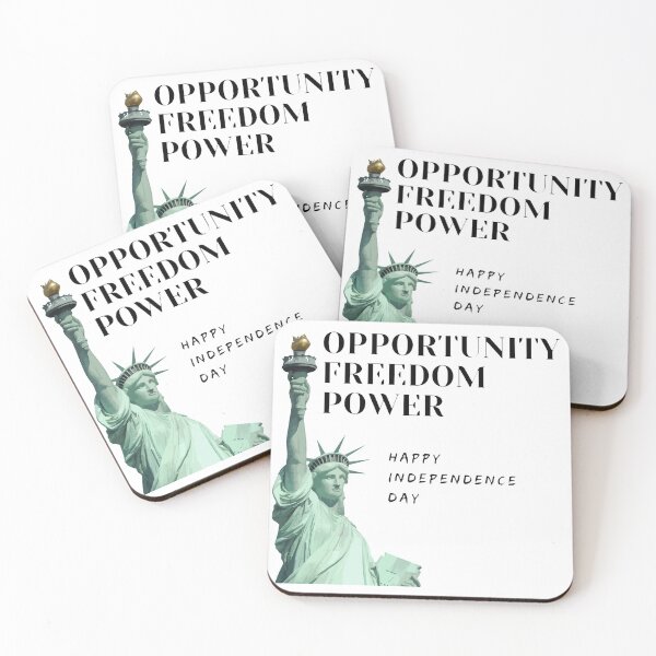 Item preview, opportunity freedom power statue of liberty happy independence day special  designed and sold by AKMarkethub.