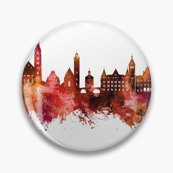 Item preview, Bamberg Germany Skyline designed and sold by ArtPrints.